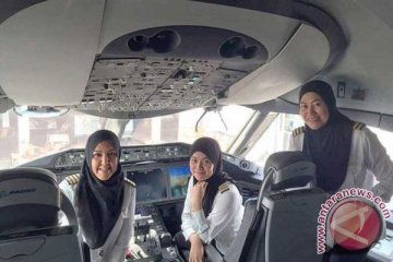 Pesawat Brunei berawak semua wanita mendarat di Arab Saudi