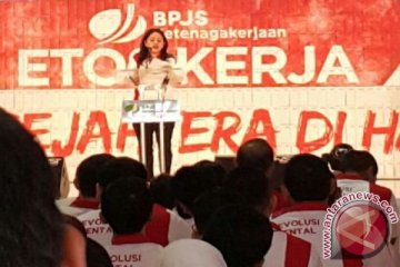 BPJS serahkan santunan kecelakaan kerja Rp3,5 miliar