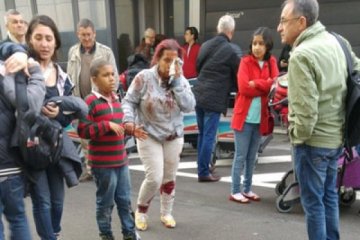 Saksi Bom Brussels: mereka berteriak dalam bahasa Arab