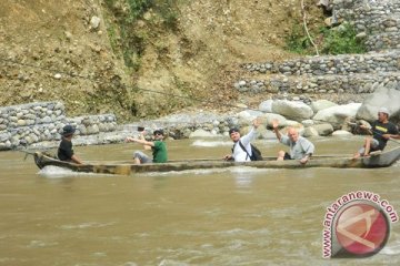Tanggul Sungai Alas di Aceh Tenggara jebol