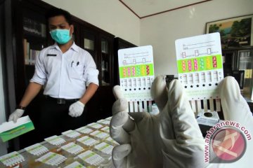 Lapas Palembang tes urine staf dan napi