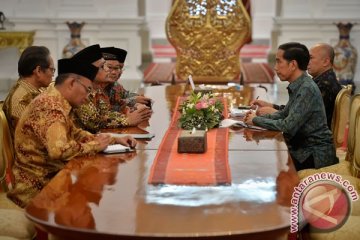 Pengurus PP Muhammadiyah sambangi Presiden Jokowi di Istana