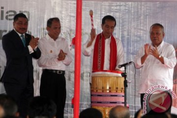 Presiden resmikan jembatan Merah Putih, terpanjang di Indonesia Timur