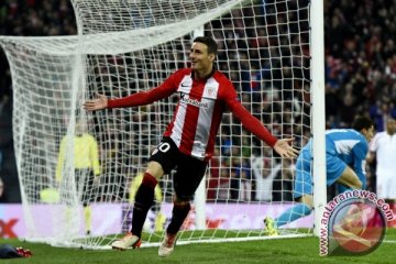 Pancagol Aritz Aduriz bawa Bilbao atasi Genk 5-3