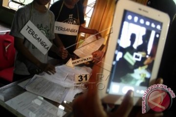 REKONTRUKSI SISWA BAKAR SEKOLAH