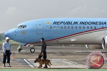 Wapres JK sambut kedatangan Presiden Jokowi