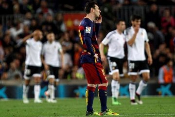 Barcelona kalah 1-2 dari tim promosi Alaves