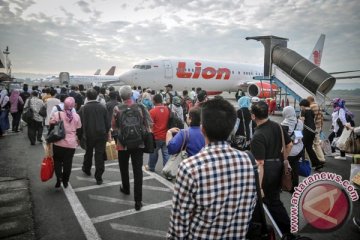 Puncak arus balik transportasi udara hari ini