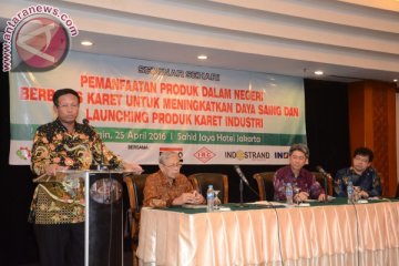 Kementerian Perindustrian dorong pemanfaatan produk berbasis karet nasional