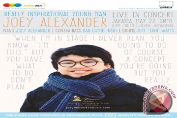 Joey Alexander gelar konser di JIExpo Kemayoran