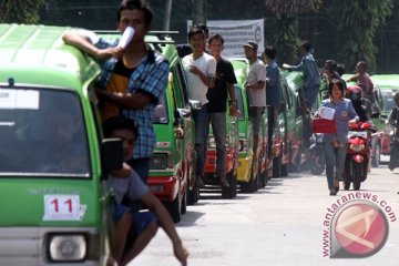 Supir angkot Bogor kembali tolak sistem satu arah