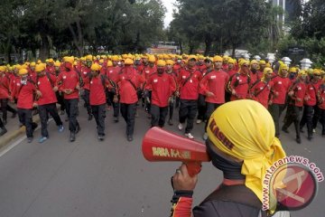 Polisi siapkan pengaturan lalu lintas pada Hari Buruh