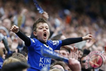 Dunia rayakan dongeng Leicester City di Liga Premier