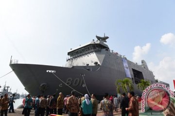 Kapal perang ekspor perdana tiba di Filipina