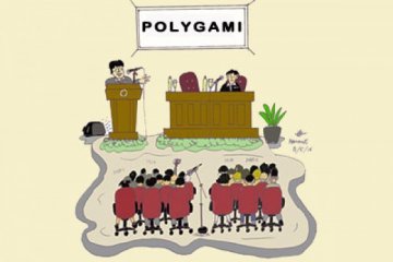 Antara doeloe : Rapat besar polygami 1959