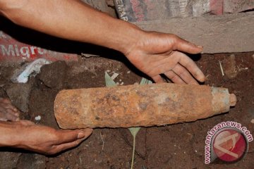 Mortir bekas milik Belanda ditemukan di Bandara Radin Inten II