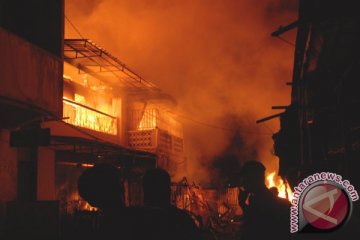 Polisi selidiki kebakaran Pasar Pelita di Kota Sukabumi