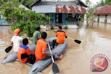 Sejumlah rumah warga Bengkulu terendam banjir