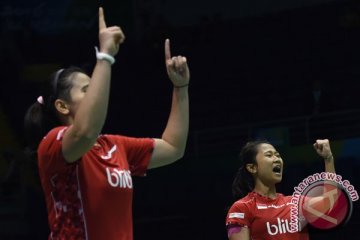 Dua ganda putri amankan tiket perempat final Makau