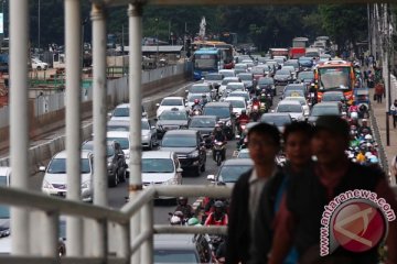 Pelebaran trotoar Jalan Sudirman mulai 2017