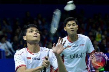 Piala Thomas - Angga/Ricky tambah keunggulan Indonesia atas Thailand