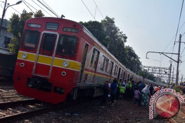 Tidak ada penumpang cedera dalam KRL anjlok