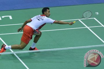 Tim Thomas Indonesia unggul sementara 1-0 dari Hong Kong