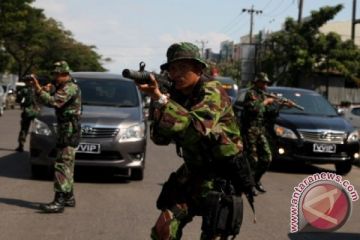 SIMULASI PENGAMANAN TAMU VVIP