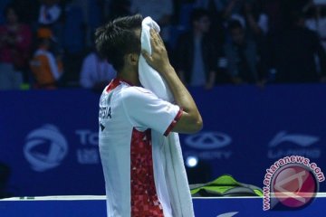 Laga penentuan Ihsan vs Vittinghus di final Thomas sangat ketat