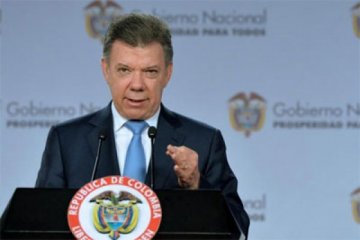 Presiden Kolombia raih hadiah Nobel Perdamaian 2016