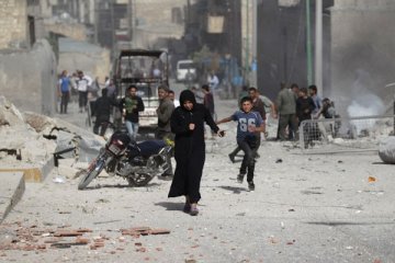 Ledakan di Idlib, Suriah, tewaskan 50 gerilyawan