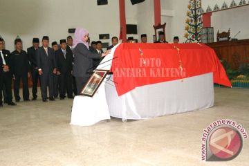 Prosesi Pemakaman Anggota DPRD Palangka Raya