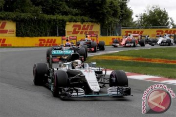 Dua pebalap Mercedes dominasi latihan bebas ketiga F1 Monza