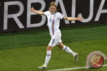 Euro 2016 - Islandia sementara ungguli Austria 1-0