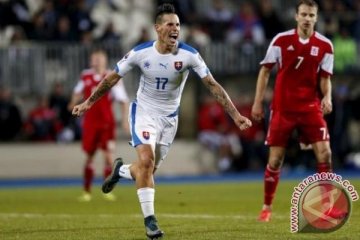 Euro 2016 - Rusia tertinggal 0-2 dari Slowakia di babak pertama