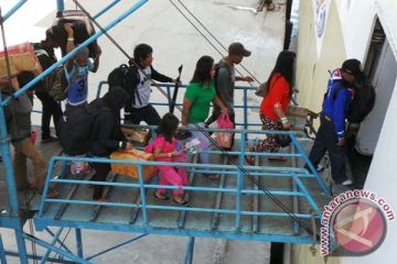 Pemudik Meningkat di Pelabuhan Sampit