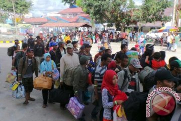 Pemudik Meningkat di Pelabuhan Sampit
