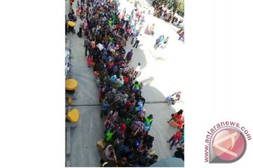 Pemudik Meningkat di Pelabuhan Sampit