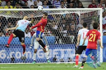 Euro 2016 - Babak pertama Spanyol ungguli Turki 2-0