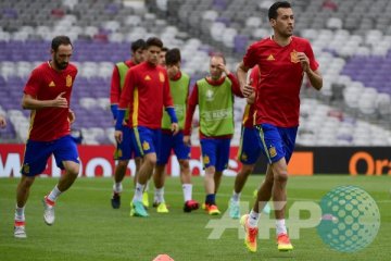 Euro 2016 - Kroasia vs Spanyol, perebutan juara grup