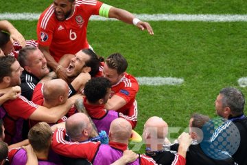 Euro 2016 - Wales dimabuk kemenangan, siap melahap siapa saja
