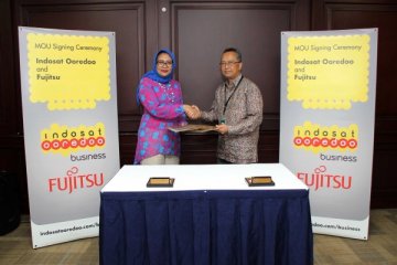 Indosat Ooredoo dan Fujitsu Indonesia kerjasama dukung transformasi digital