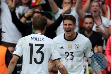 Euro 2016 - Jerman ungguli sementara Slowakia 2-0 lewat gol Boateng dan Gomez