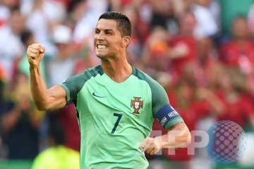 Portugal gebuk Estonia 4-1, Ronaldo cetak dua gol