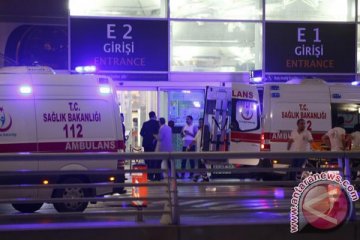 Turki tahan 7 tersangka bom bandara Istanbul