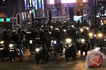 Pemudik motor meningkat sebanyak 20.152