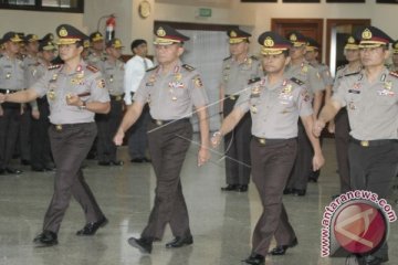 Perwira Polri Naik Pangkat