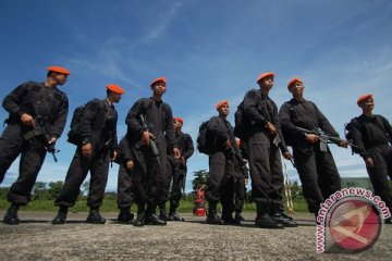 Korps Baret Jingga gelar upacara HUT ke-69