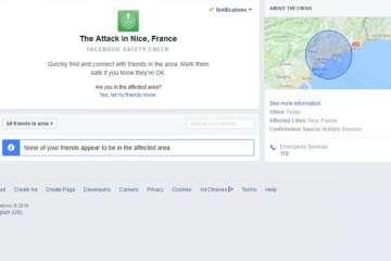 Facebook aktifkan fitur "Safety Check" pasca serangan Nice