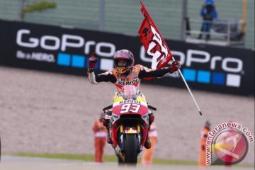 Marquez amankan gelar juara dunia MotoGP